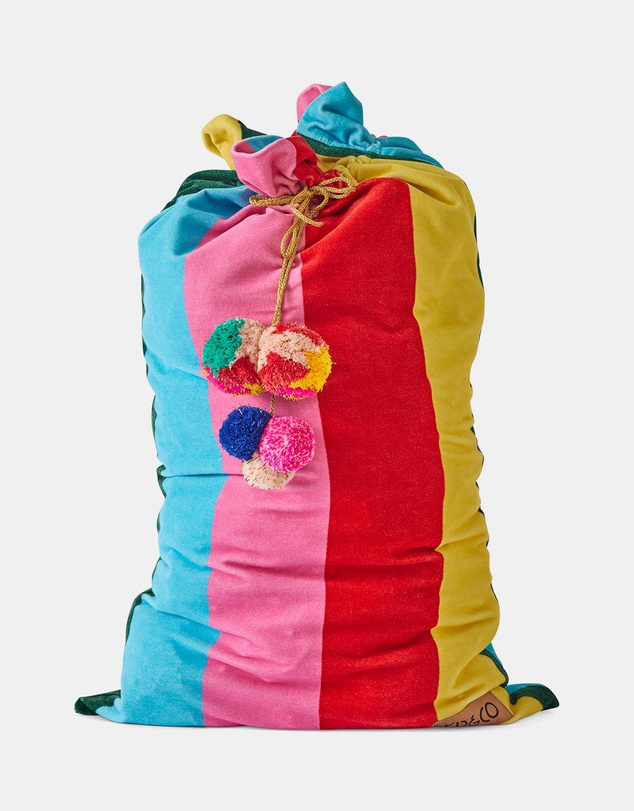 Kip&Co - Rainbow Joy Velvet Santa Sack - Babies-Kids