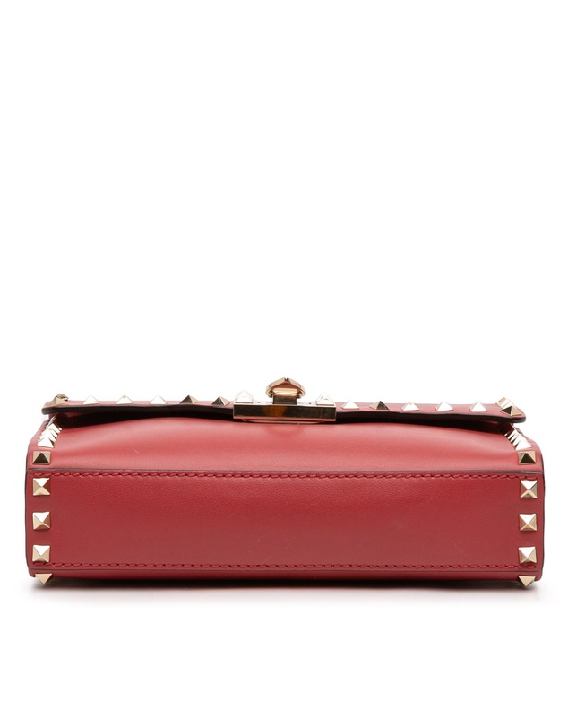 Pre-Loved by Azura Reborn - Pre-Loved Small Leather Rockstud Flap Crossbody