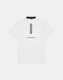 Malbon - Performance Zip Raglan Polo