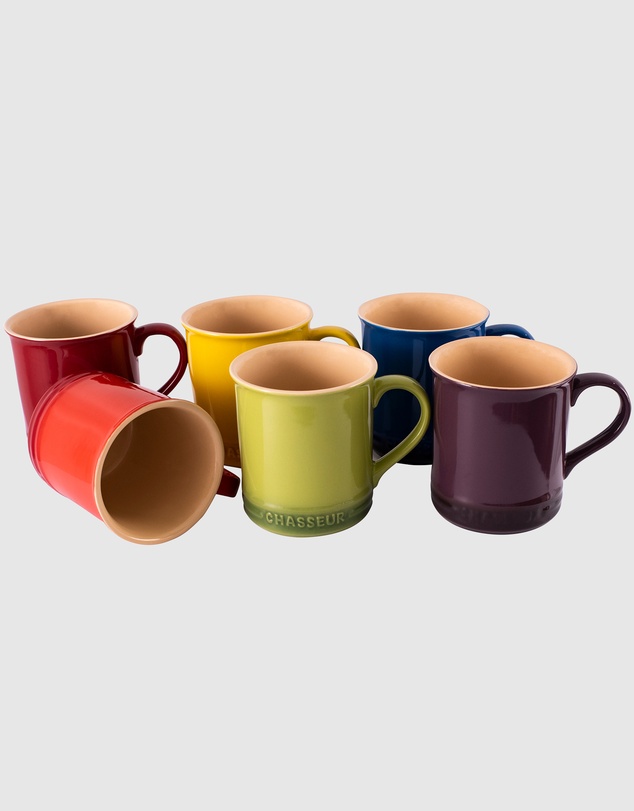 Chasseur - Macaron Vivid 6 Piece Mug Set