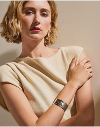 Skagen - Moderne Stak Silver-Tone Bracelet