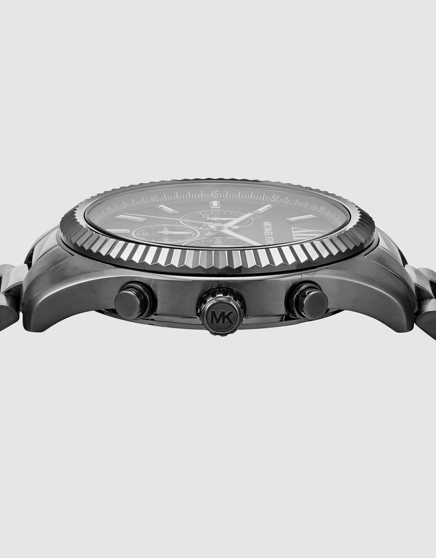 Michael Kors - Lexington Black Chronograph Watch