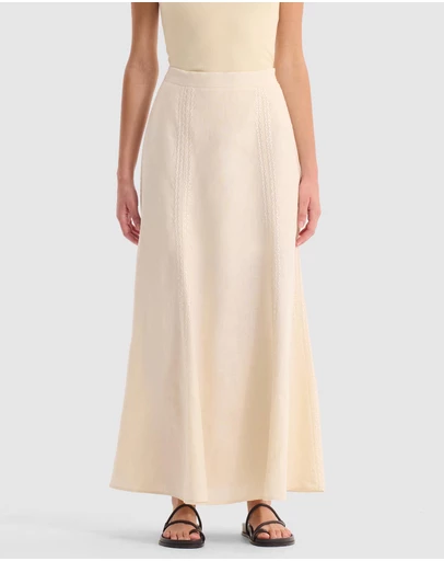 Morrison - Maisey Linen Skirt