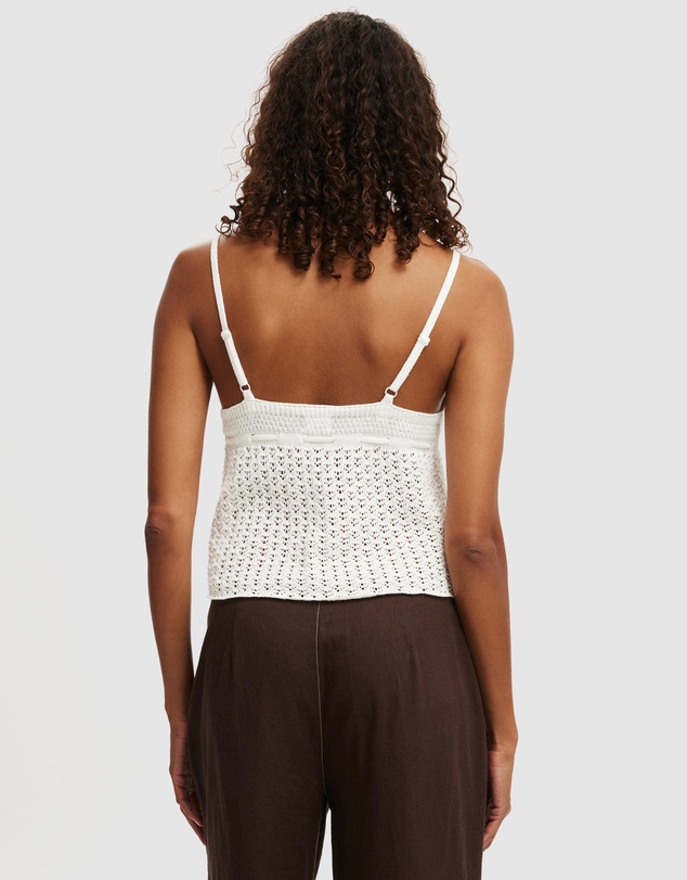 Cotton On - Knit Tie Up Cami