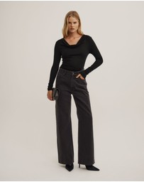Witchery - Cowl Neck Long Sleeve Top