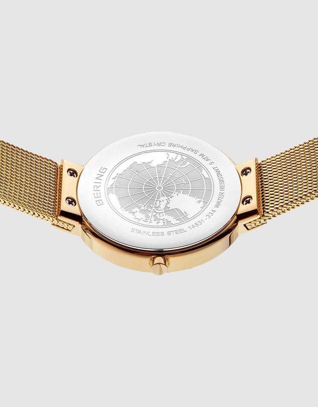 Bering - Classic 31mm Gold Watch
