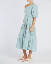 Amelius - Saloma Linen One Shoulder Dress