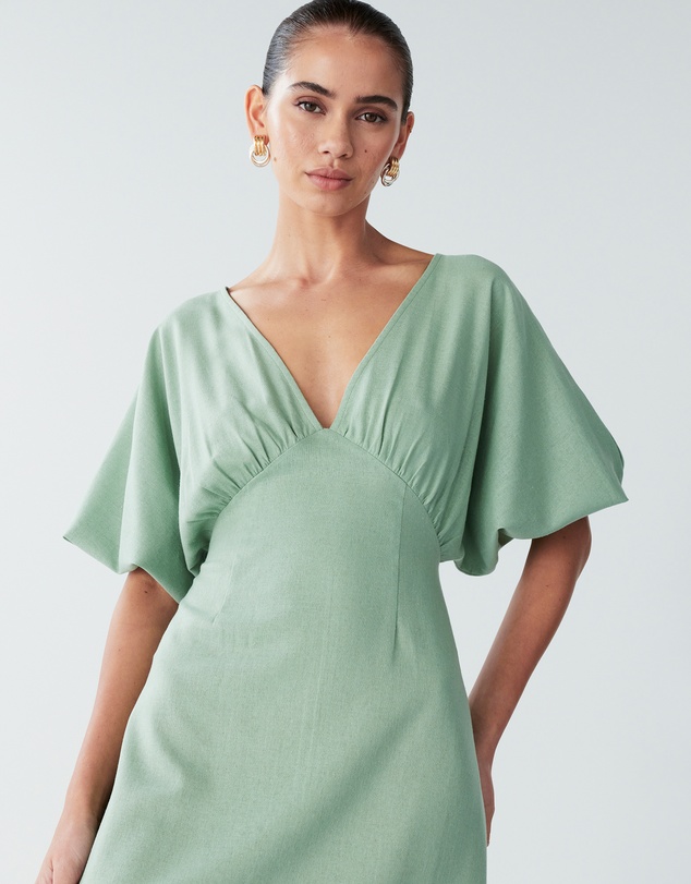 ST MRLO - Palm Midi Dress