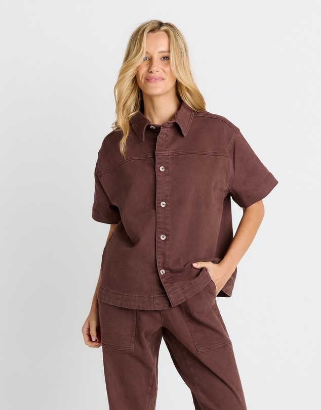 Betty Basics - Quinn Cotton Shirt
