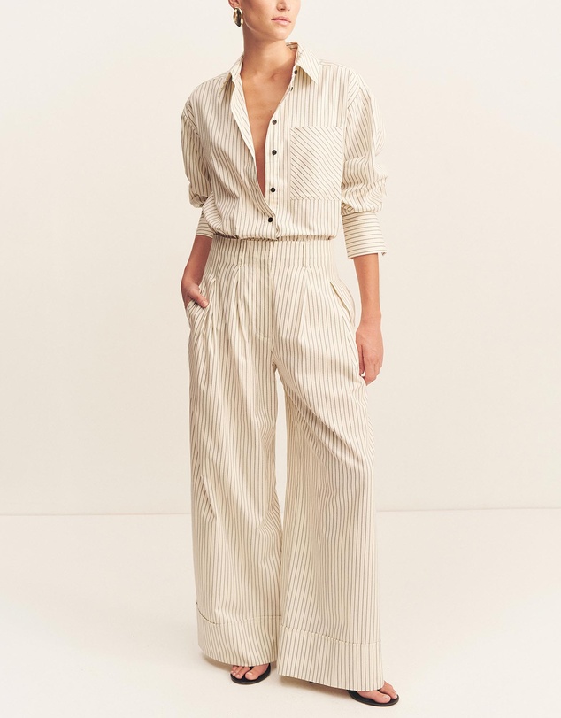 Shona Joy - Hudson High Waisted Relaxed Pants