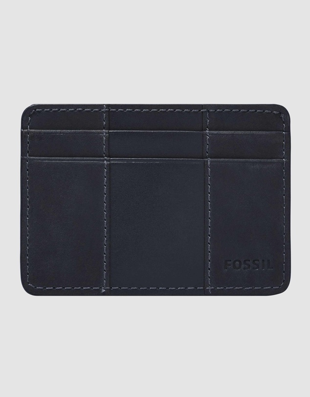 Fossil - Everett Navy Blue Card Case
