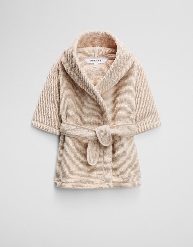 Country Road - Mara Australian Cotton Kids Hooded Robe