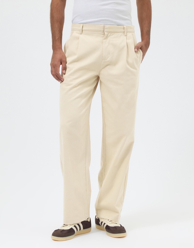 AERE - Aiden Double Pleat Relaxed Chinos