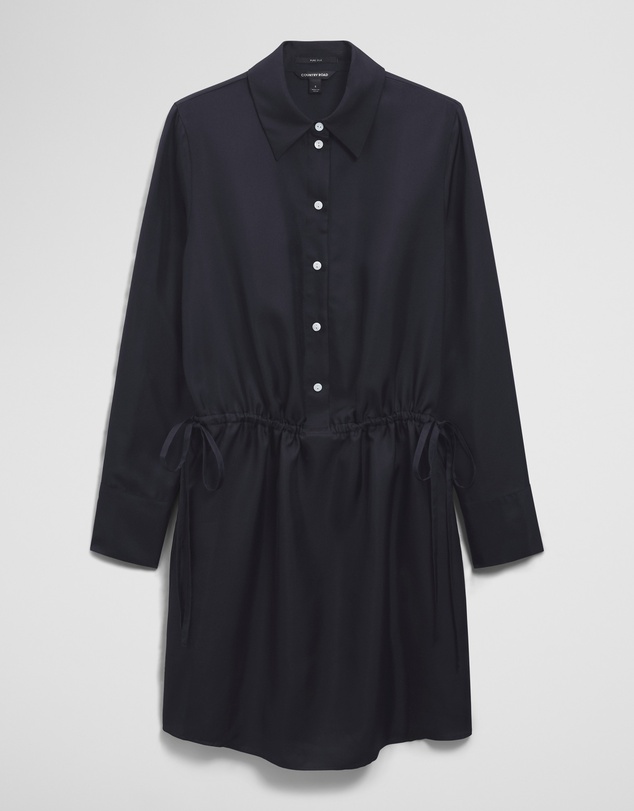 Country Road - Silk Gathered Mini Dress