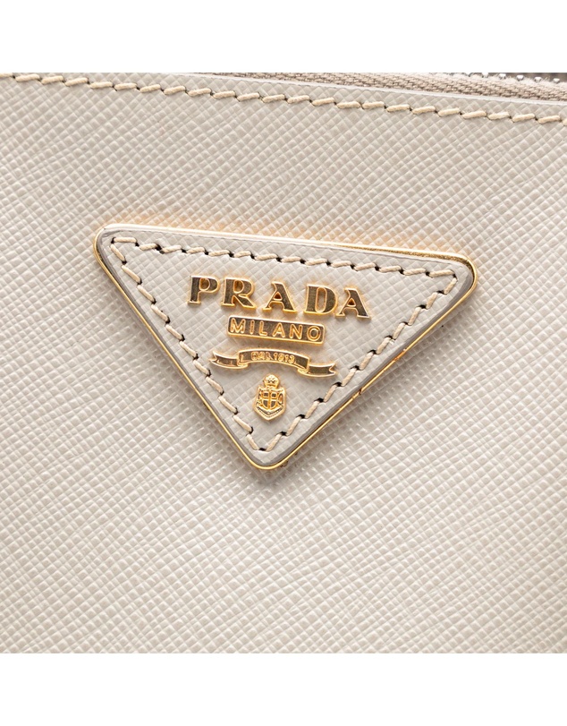 Pre-Loved by Azura Reborn - Pre-Loved Large Saffiano Lux Galleria Double Zip Tote