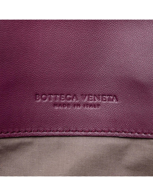 Pre-Loved by Azura Reborn - Pre-Loved Bicolor Nappa Intrecciato Belt Strap Tote