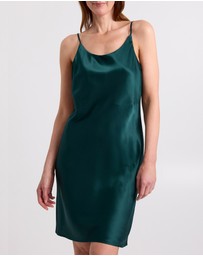 David Lawrence - Cannes Short Silk Sleep Dress