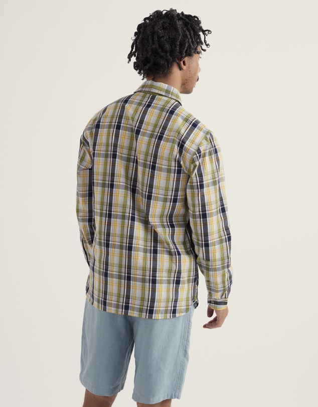 Seasalt - Men's Banyan Checked Cotton Shirt