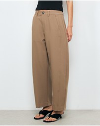 AERE - Brody Tailored Barrel Leg Pants