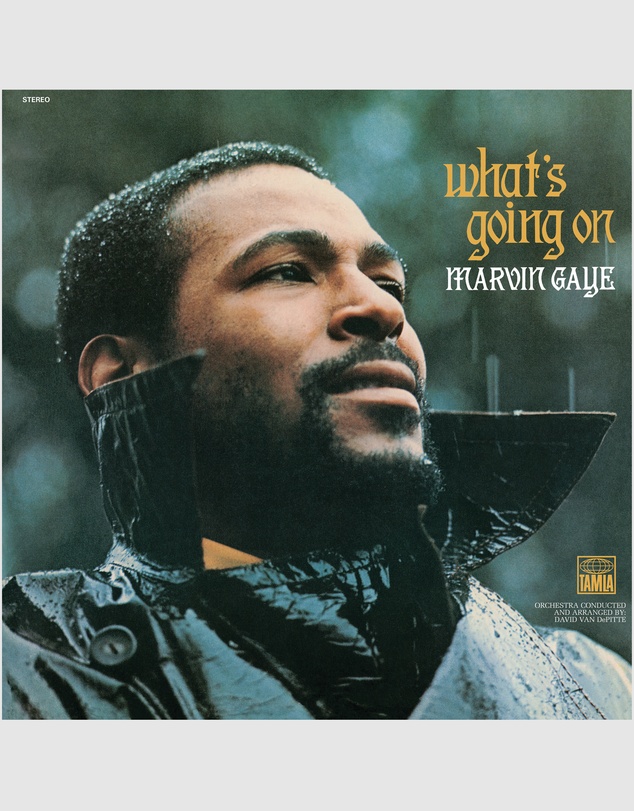 Universal Music - Marvin Gaye What's Going On - Vinyl Album & Crosley Record Storage Display Stand