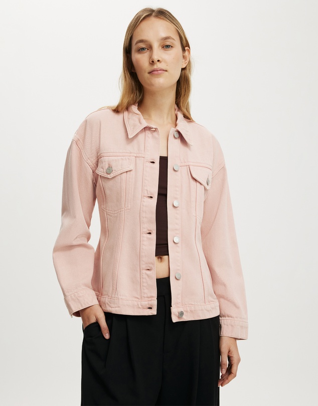 Cotton On - Alva Cinched Denim Jacket