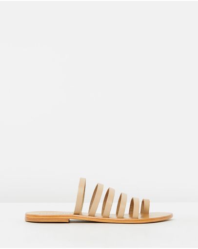 Beige Leather