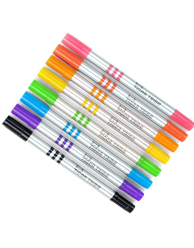 Tiger Tribe - Dual-Tip Paint Pens