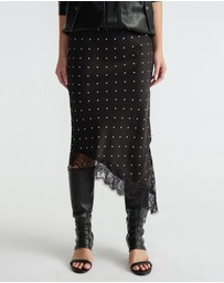 Decjuba - Karla Lace Slip Skirt