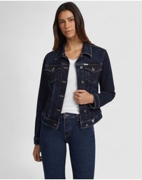 GUESS - GUESS JEANS Slim Trucker Jacket