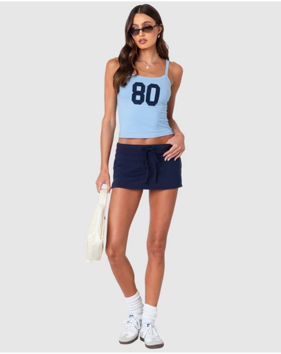 EDIKTED - Bayside Slitted Micro Skort
