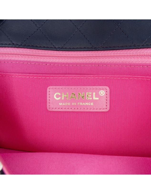 Pre-Loved by Azura Reborn - Pre-Loved Mini Rectangular Classic Multicolor Cotton Stitched Single Flap