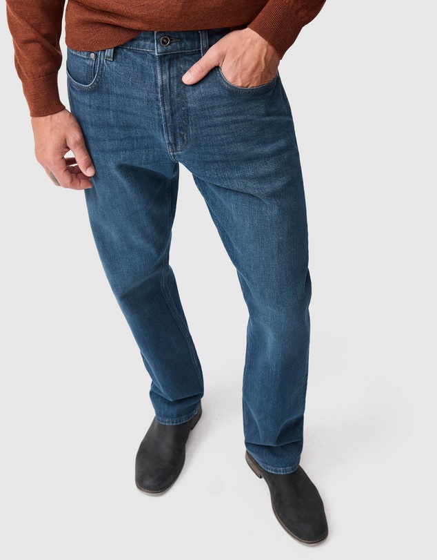 Rodd & Gunn - Kurow Relaxed Fit Italian Denim Long Leg