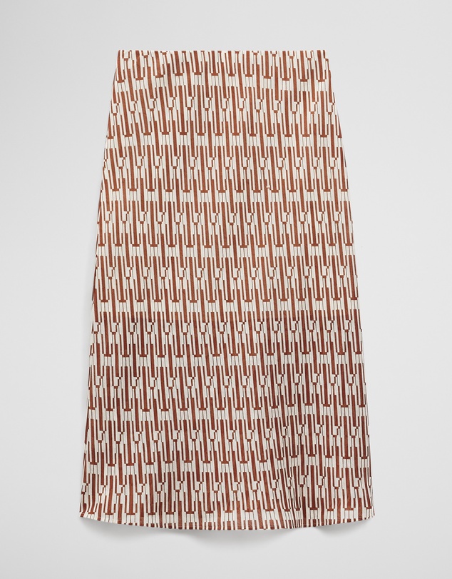 Country Road - Print Bias Midi Skirt