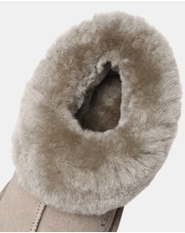 EVERAU - Australian Shepherd Ugg Homey Special Cow Suede Upper House Shoes