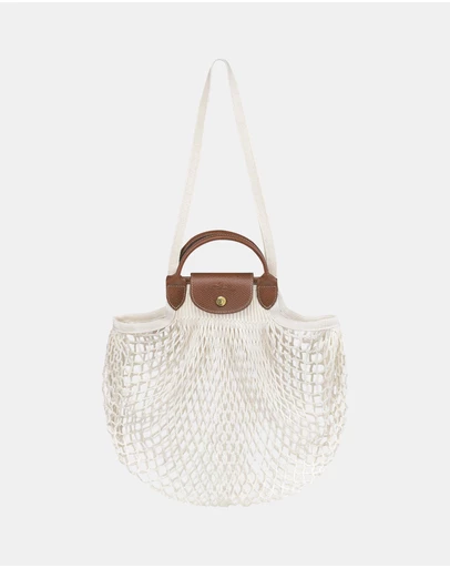 Longchamp - Le Pliage Filet Mesh Tote Bag - Large