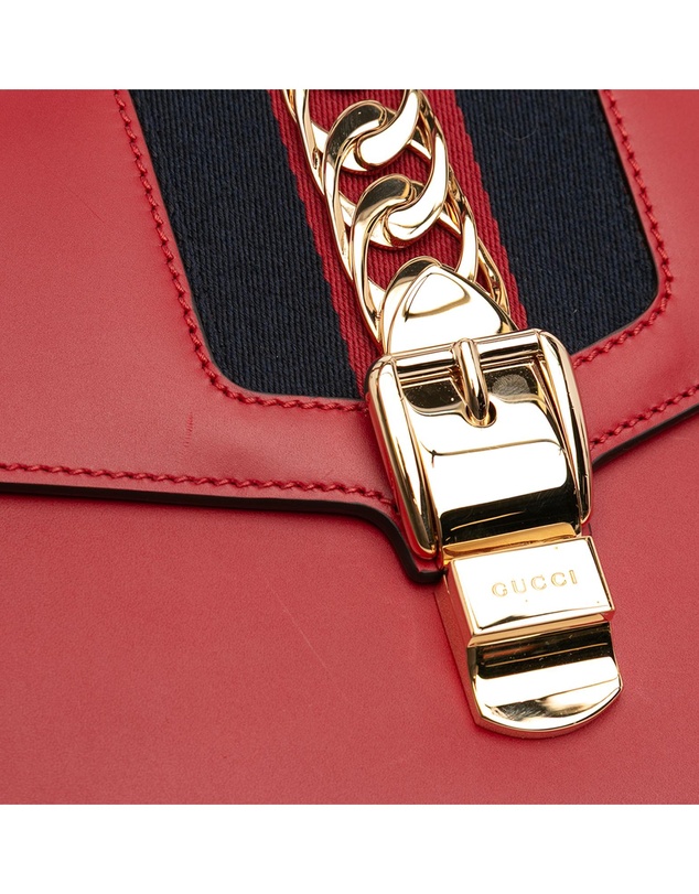 Pre-Loved by Azura Reborn - Pre-Loved Small Leather Sylvie Web Satchel