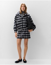 UNISON - Aus Cotton High Neck Top
