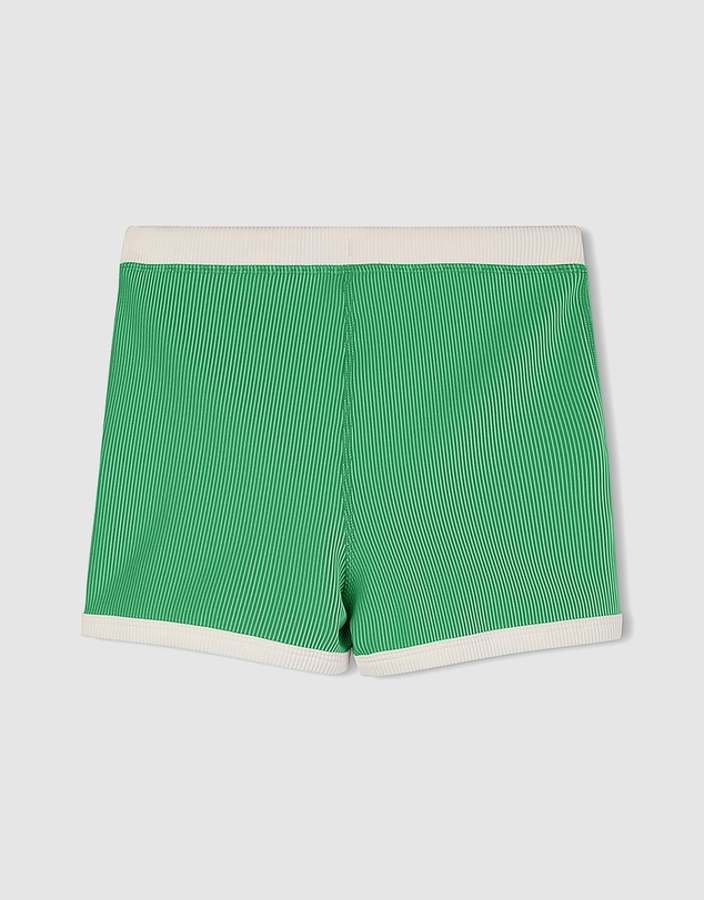 Zulu & Zephyr Mini - Mini Stripe Rib Surf Shorts - Kids-Teens