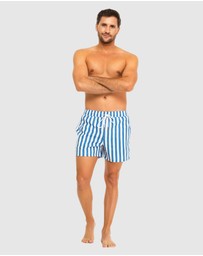 Tolu Australia - Boardshorts with Blue Stripes