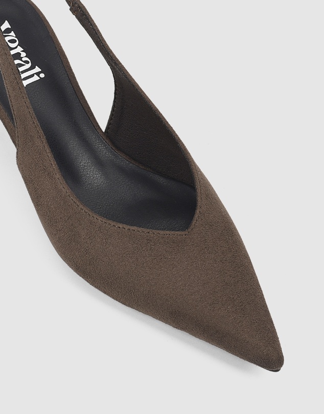 Verali - Lush Slingback Kitten Heels