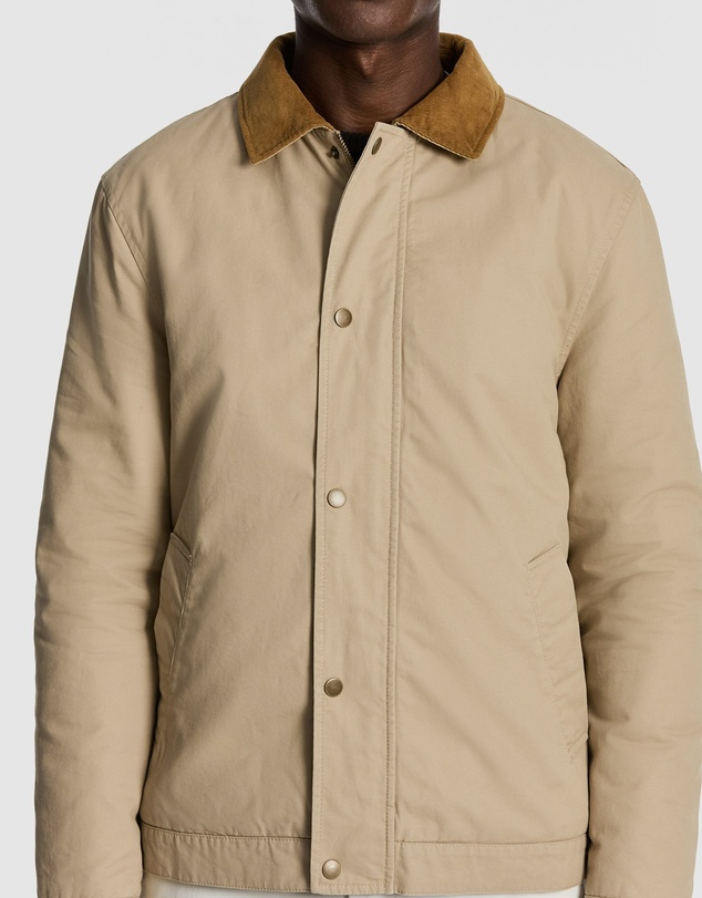 yd. - Fraser Contrast Collar Jacket