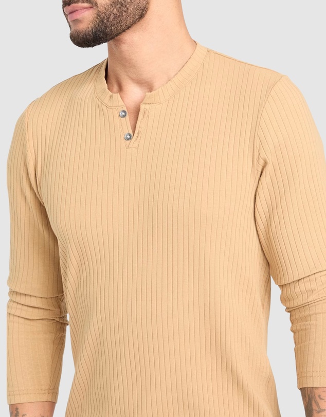 GUESS - Todd Long Sleeve Henley