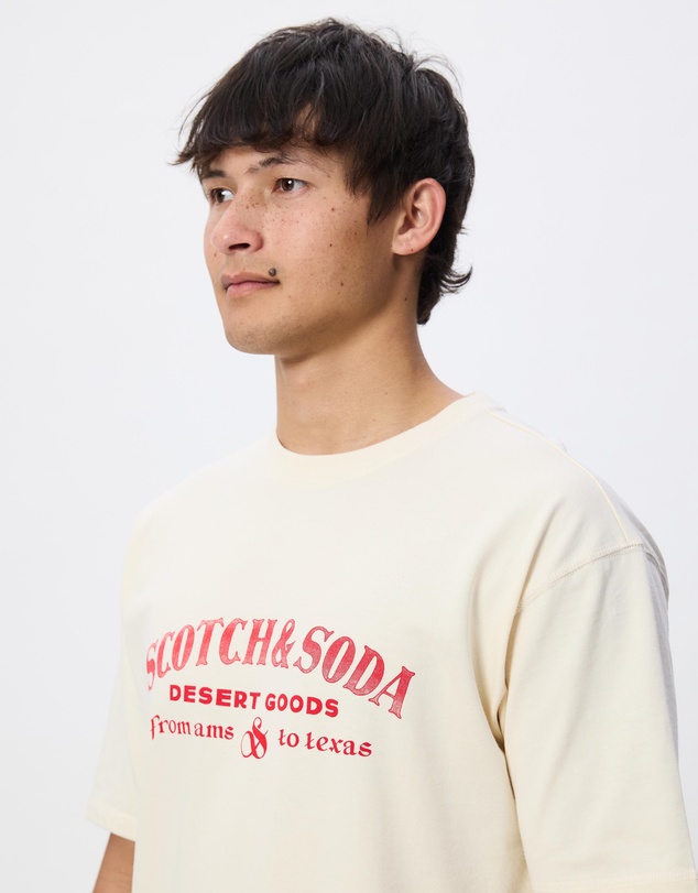 Scotch & Soda - Front Artwork Relaxed-Fit T-Shirt