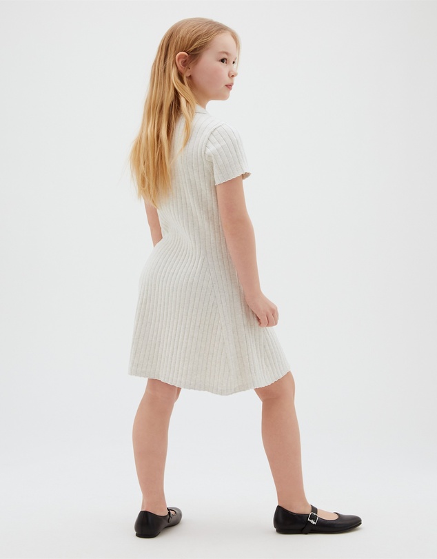 Calvin Klein Jeans - Girls Rib Polo Dress