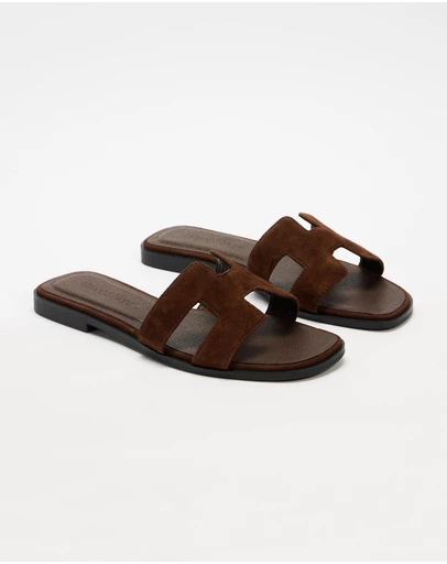 Atmos&Here - Pelly Suede Sandals