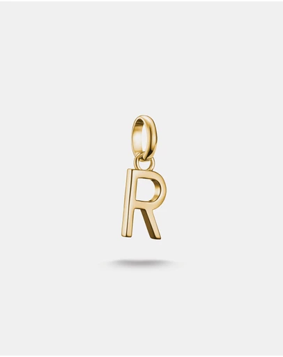 THOMAS SABO - THOMAS SABO Connect Charm letter R Gold