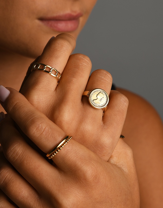 Von Treskow - Mini Coin Ring