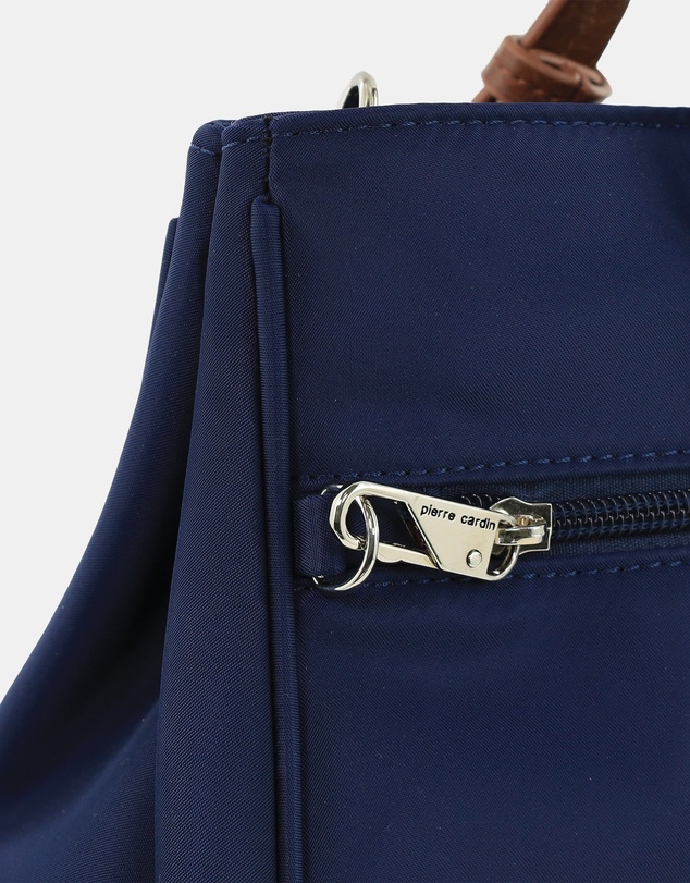 Pierre Cardin - Pierre Cardin RFID Anti-Theft Nylon Mini Tote with Crossbody