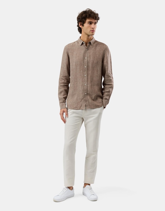 Brooksfield - Casual Linen Shirt