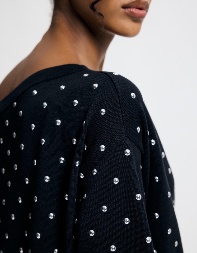 Lover - Ramona Stud Asymmetrical Jumper